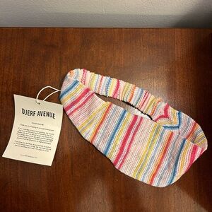 Djerf Avenue Headband never worn brand new with tags